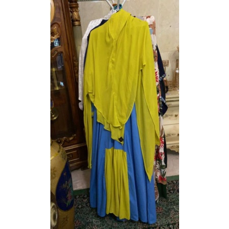 preloved set gamis syari by ritz syar'i