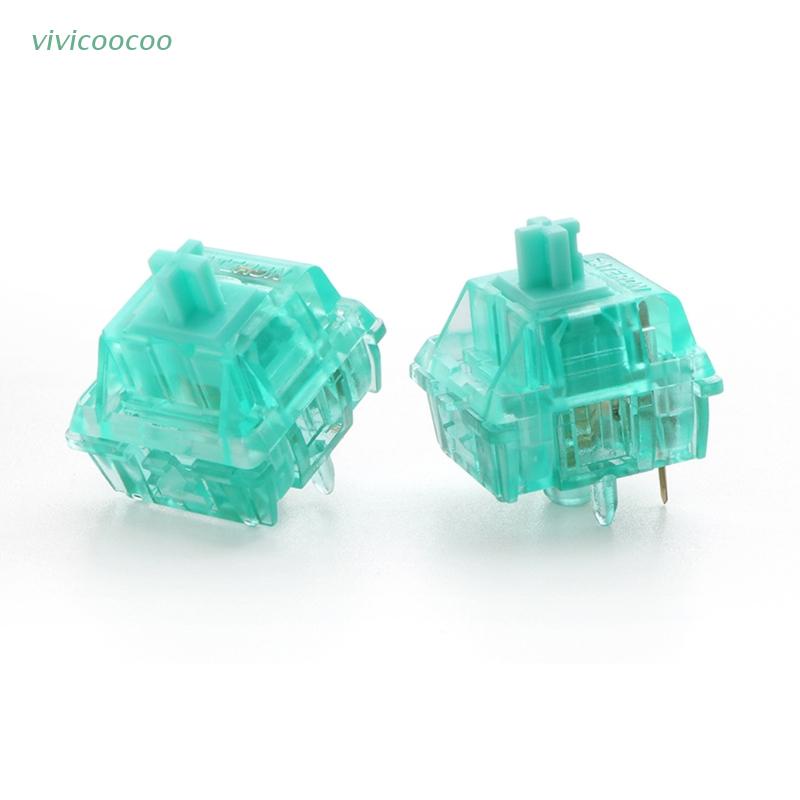 Vivi Zeal Tealios Saklar Switch 5pin 63.5g Anti Debu Untuk Keyboard Mekanikal Mx