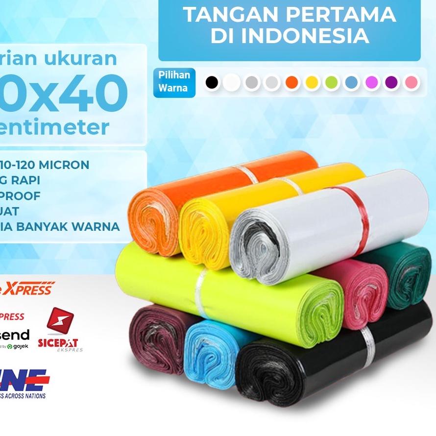 

Special 100 PCS 30x40 PLASTIK POLYMAILER GLOSSY PLASTIK PACKING ONLINE