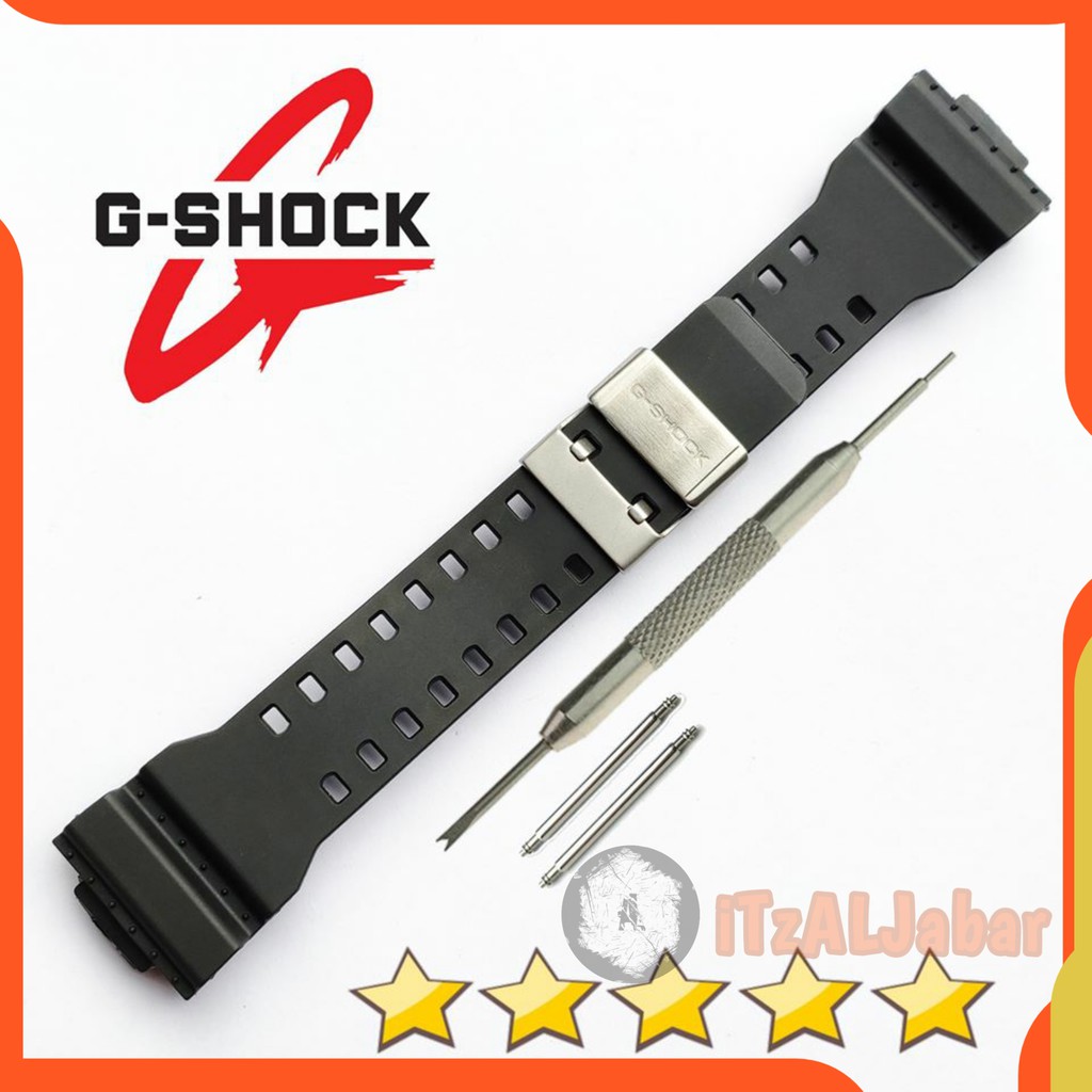 Tali jam tangan Casio GShock G shock rubber strap Premium