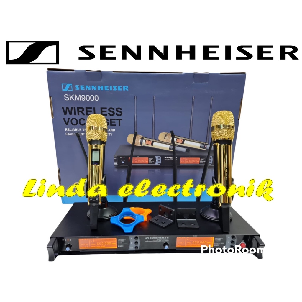 mic sennheiser skm 9000 GOLD skm9000 4anthena Multi channel GOLD