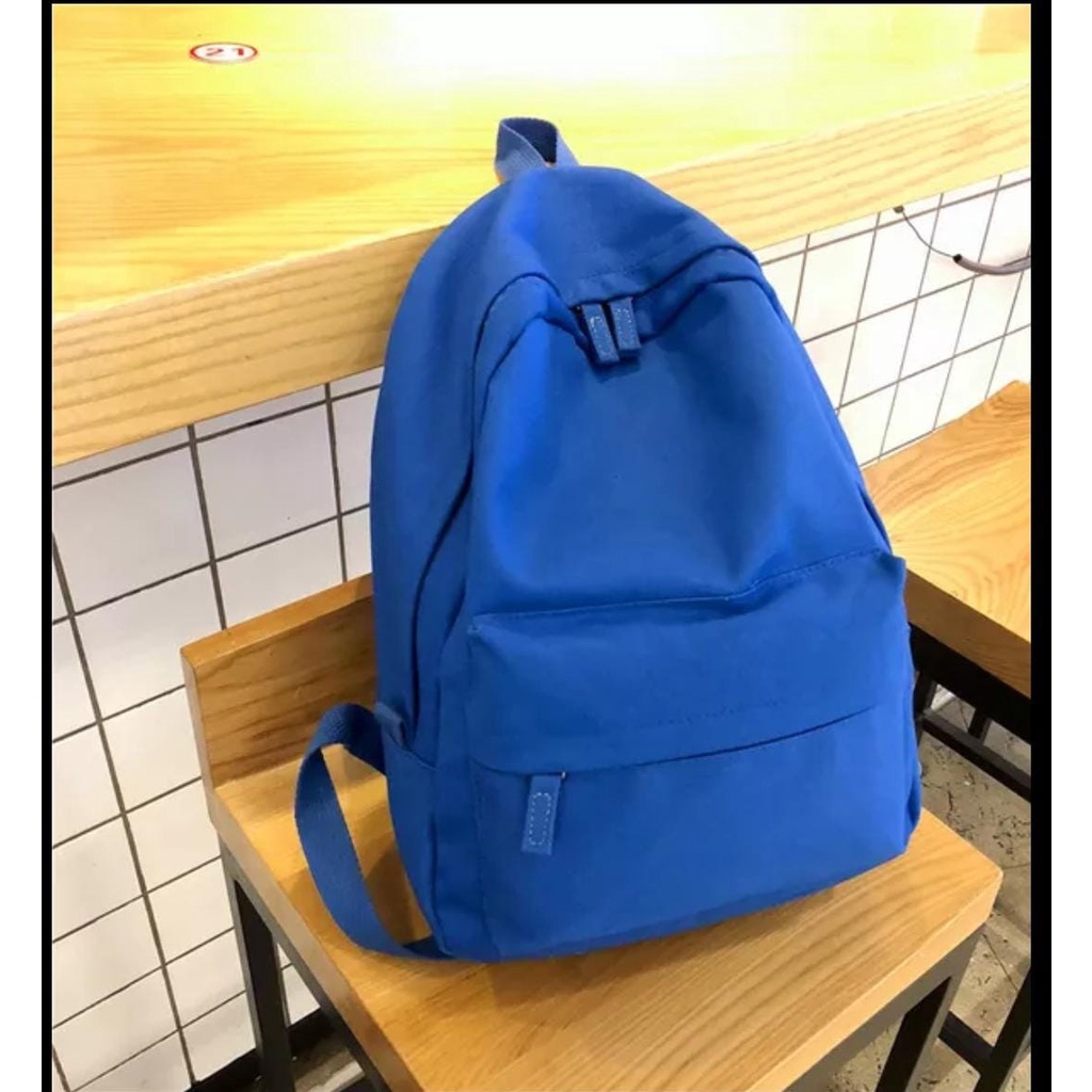 TAS RANSEL SEKOLAH WANITA POLOS TERBARU SIZE STANDAR