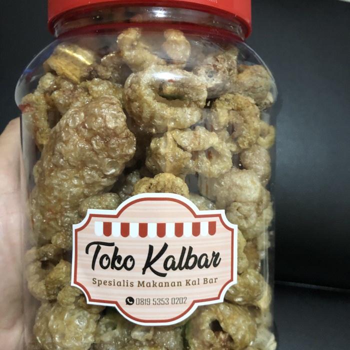 

✨COD✨ Krupuk kulit babi khas Kalbar/cu jiu ca Spesial