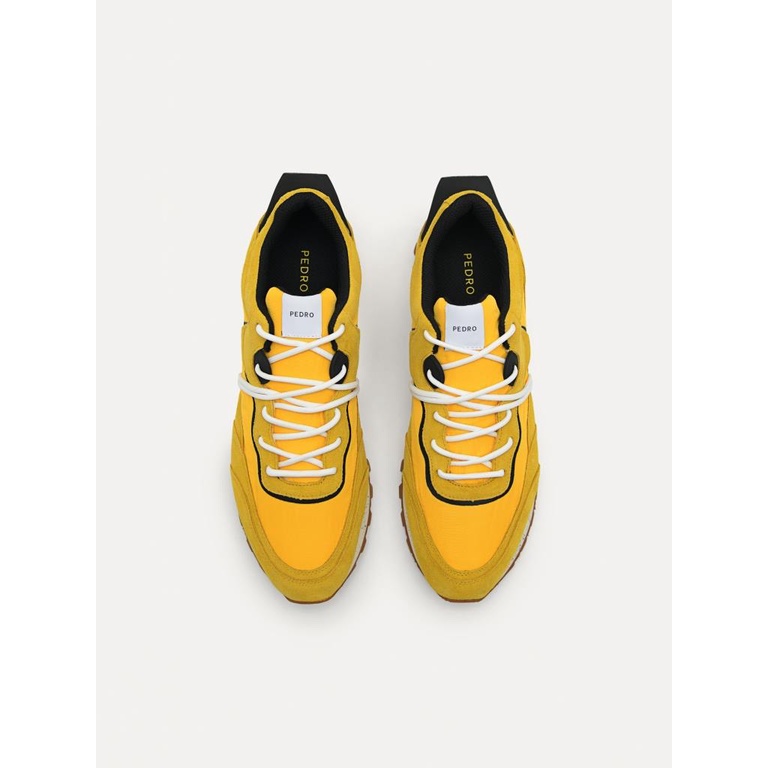 SEPATU SNEAKER PEDRO PRIA ORIGINAL CASUAL KETS BRANDED KUNING PM124