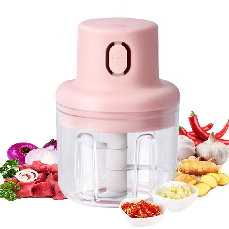 Blender Mini Elektrik USB CHOPPER Mini Kitchen Chopper USB Charging Garlic Food Vegetable