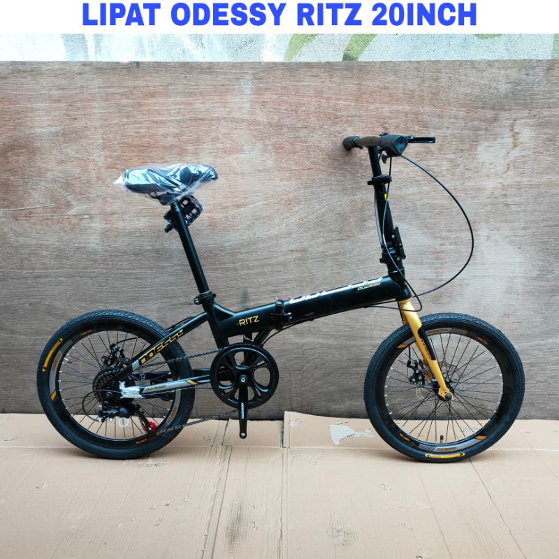 Sepeda Lipat Odessy Ritz 20Inch 7Sp Hi-ten stell