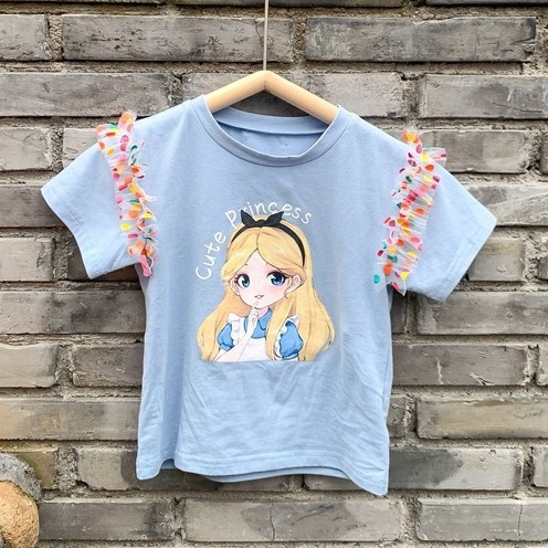 Kaos lengan pendek princess | Tee Princess