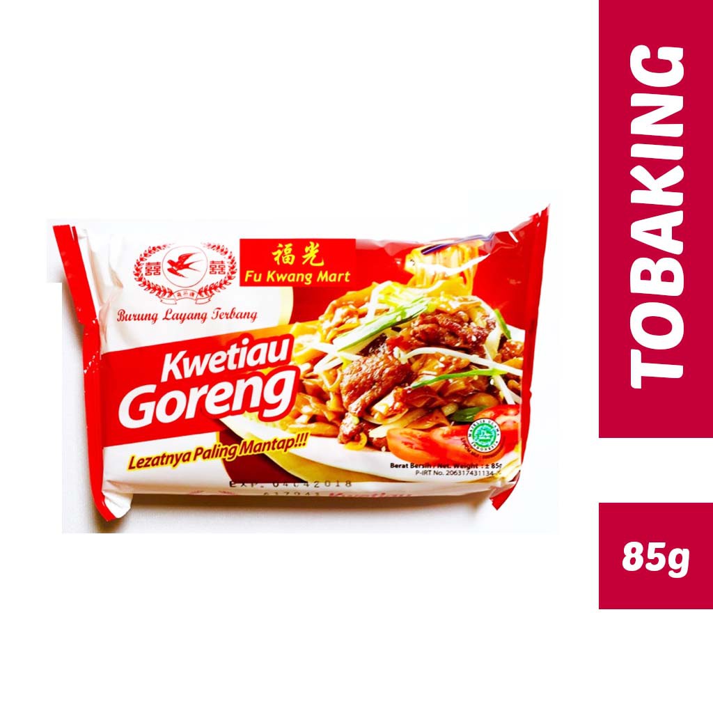 

Kwetiau Goreng Instan 85gr Cap Burung Layang Terbang