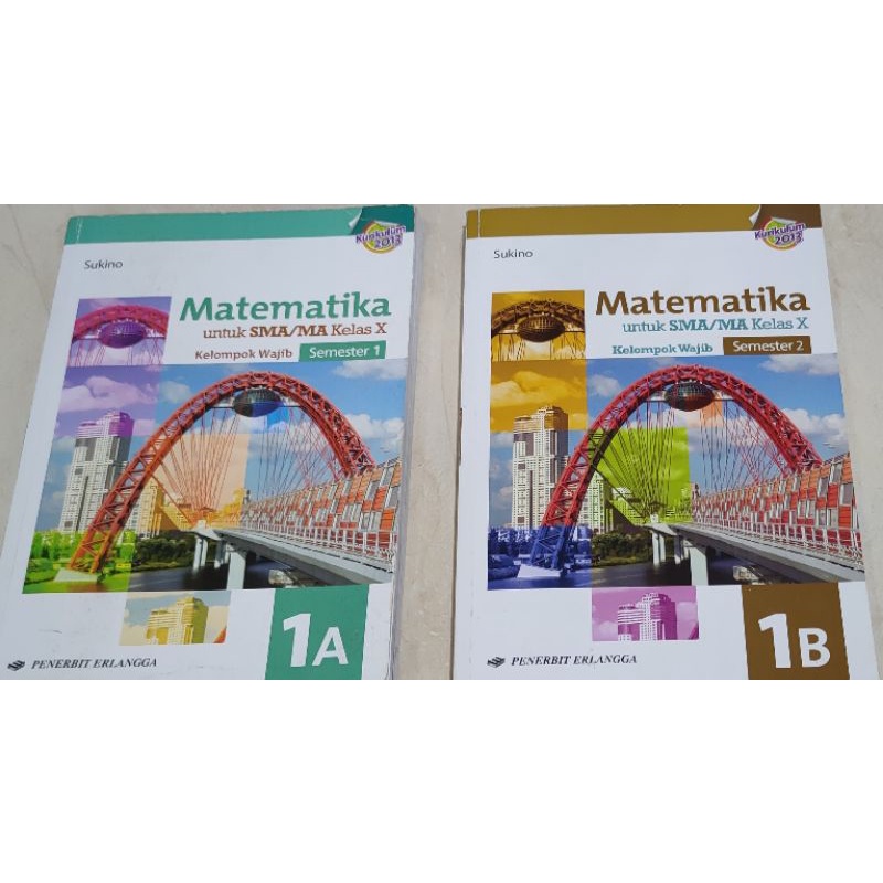 Buku matematika Buku Erlangga kelas 10