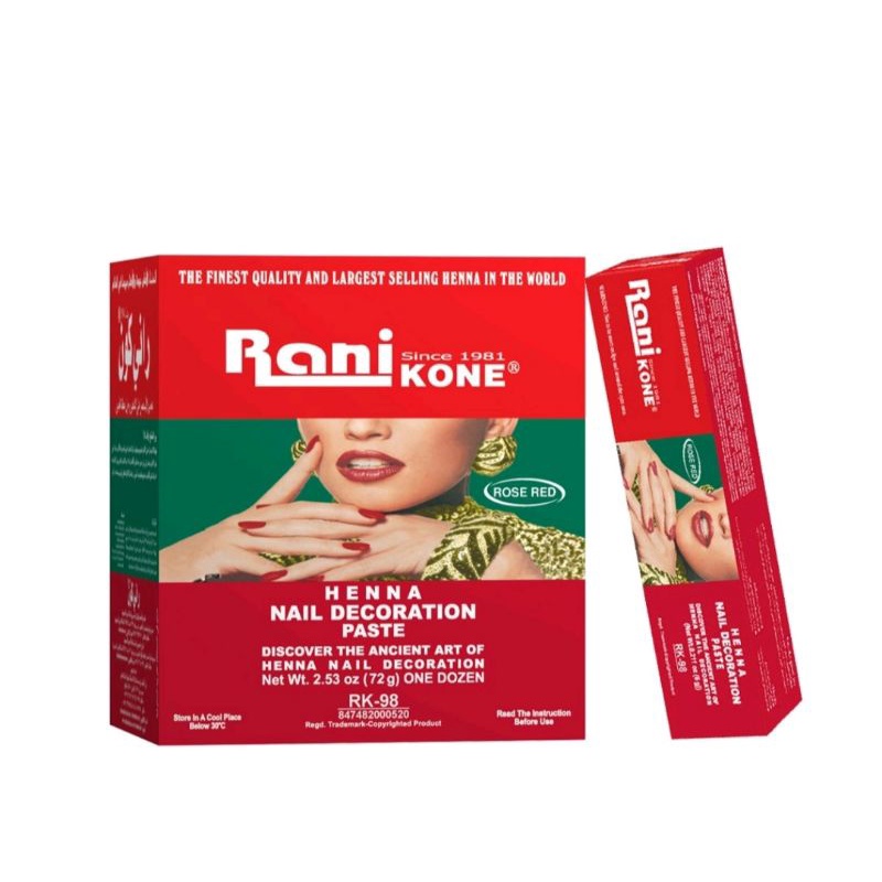nail henna rani kone pacar muslim halal ORI kutek halal