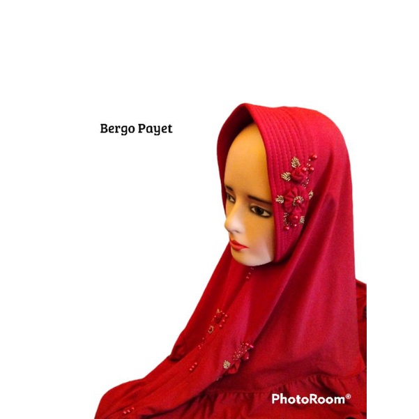 Jilbab Instan Bergo payet
