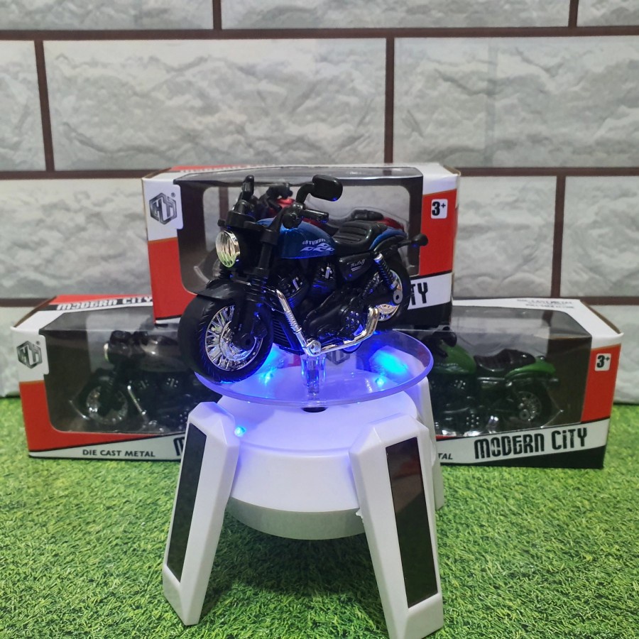 DIECAST MOTOR SCRUMBLE ALLOY ANAK EDUKATIF - MINIATUR MOTOR MOGE