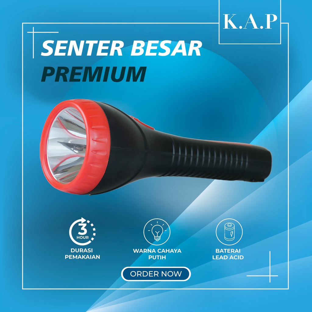 NEW MODEL! SENTER PREMIUM BODY BESAR 5W MERK K.A.P KP-3868