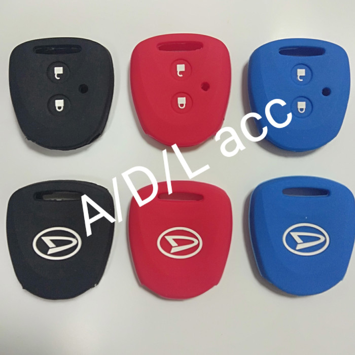 silicon SILIKON sarung kunci kondom kunci remote mobil daihatsu GREAT new xenia 2015 -17 / ayla new