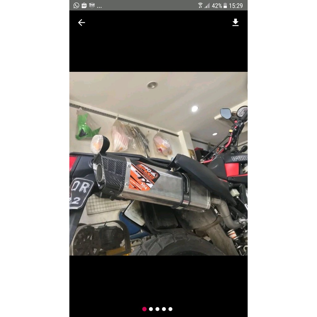 SPIDER. knalpot klx 250. knalpot prospeed klx 250. knalpo bac 94