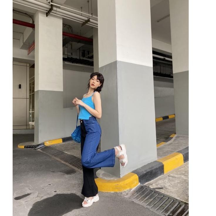 C1D1 n Two Tone Baggy Jeans (S-4XL) ADA BIG SIZE Ready