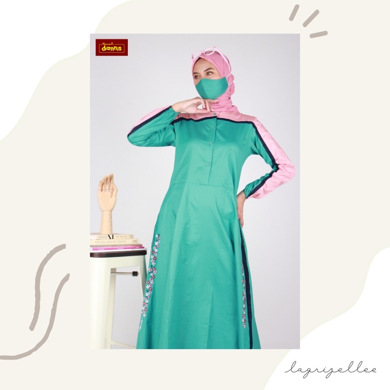 Abaya Set Masker by Rumah Dannis
