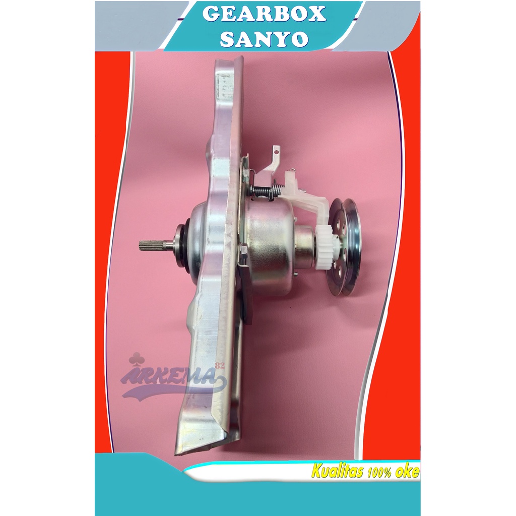 GEAR BOX MESIN CUCI SANYO SHARP | GIRBOX / GEARBOX / GERBOX 1 TABUNG TOP LOADING UMUM ORIGINAL