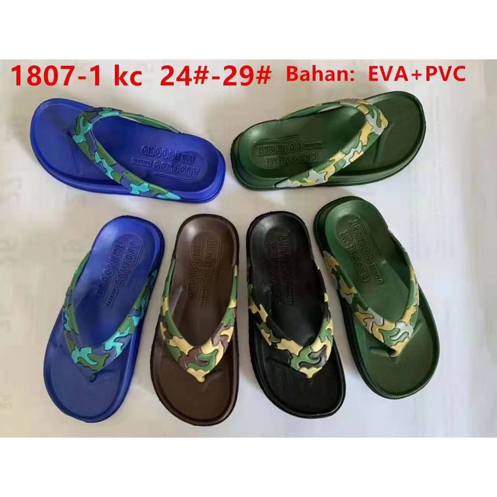 SANDAL ANAK ARMY/SANDAL MURAH/SANDAL IMPORT/SANDAL KARET/SANDAL TERBARU/SANDAL BERMAIN/SANDAL GROSIR