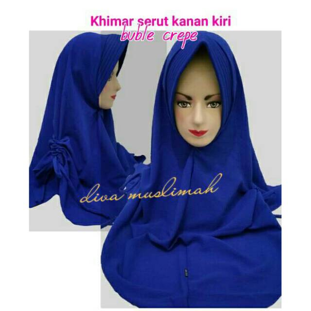 Khimar Bahan Crepe