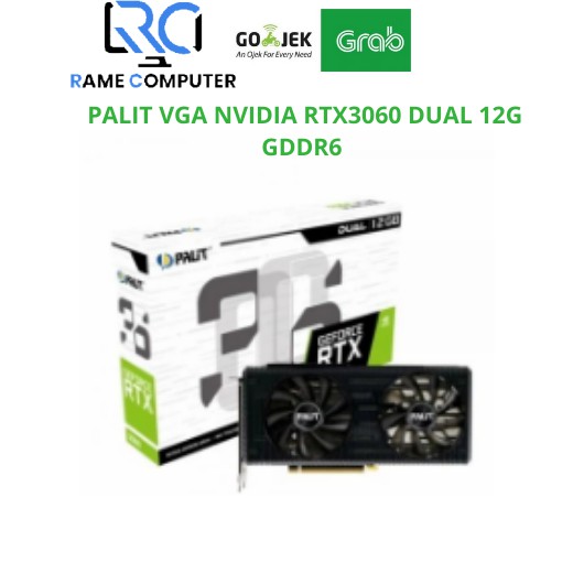 VGA PALIT RTX3060 DUAL 12GB GDDR6 - RTX 3060