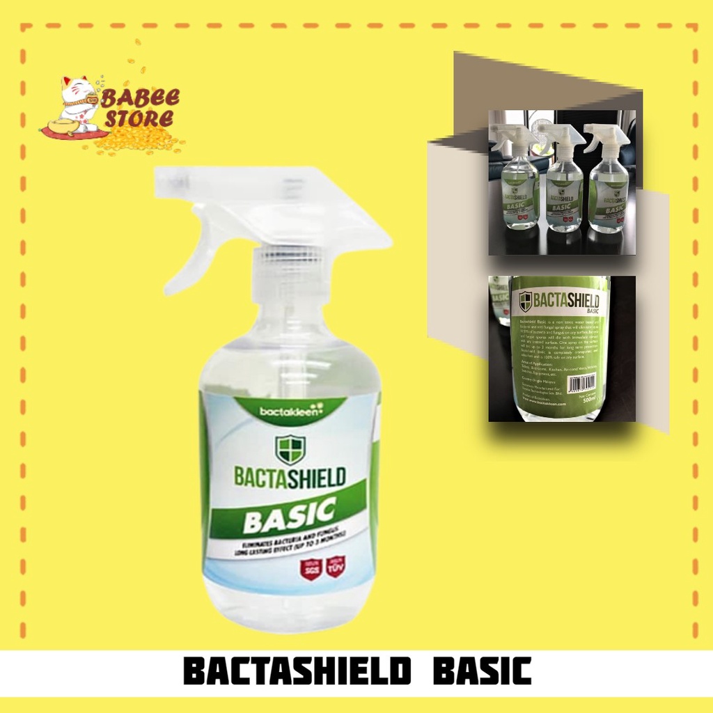 ANTI BAKTERIAL SANITIZER - BACTAKLEEN BACTASHIELD BASIC