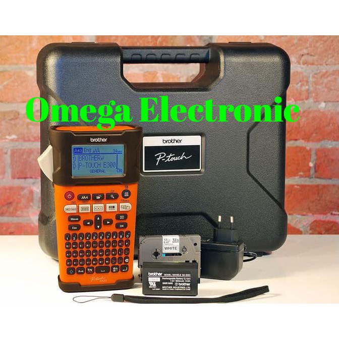 

Resmi Brother Label Printer Pt-E300Vp - Label Maker Electrician Model