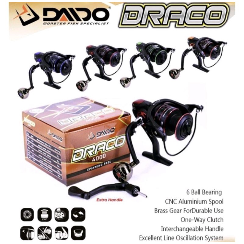 Reel Daido Draco 1000 - 6000