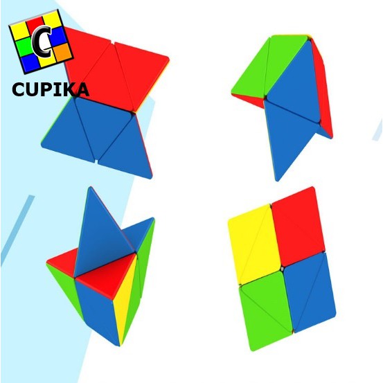 Rubik Pyraminx YongJun Jinzita 2x2 Stickerless Premium