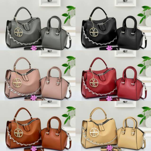 VB Casual 3366 kssbtm set antigona mini TAS FASHION IMPORT BATAM