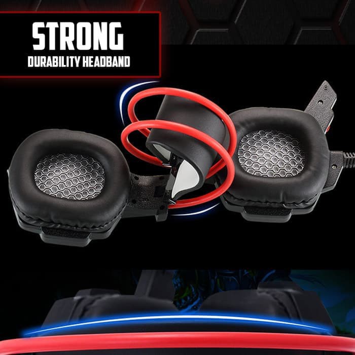 Headset Gaming Warwolf R4 Gaming Headset