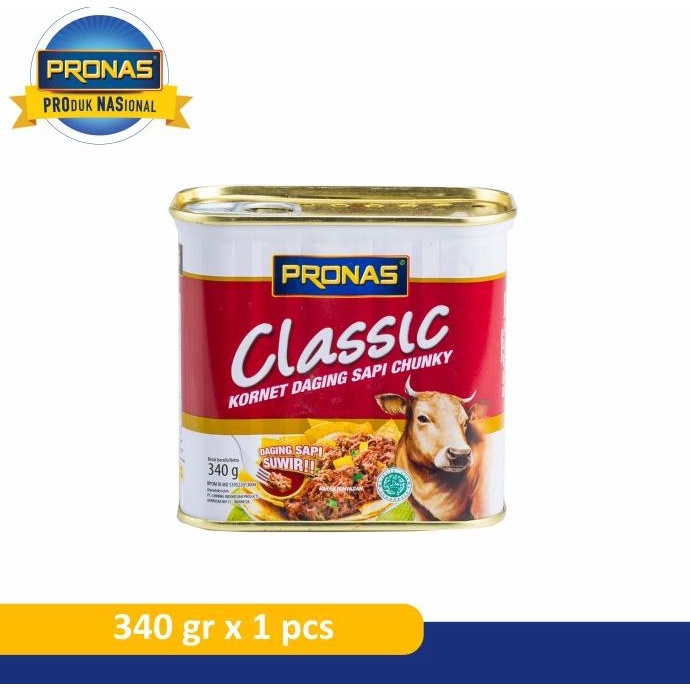 

vaargavaldian5678 Pronas Kornet Sapi dengan Daging Suwir 340 g (CHUNKY) TERLARIS TERPERCAYA ORIGINAL