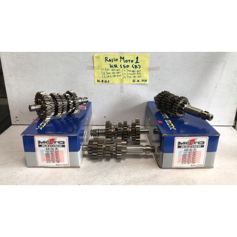 Rasio / Ratio Moto 1 Kawasaki Ninja KR-150 / KLX-150