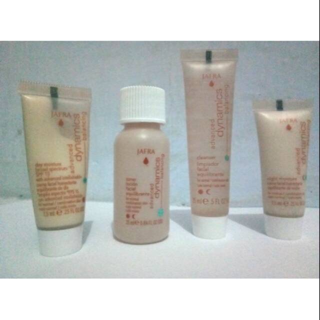 Jafra paket skincare advenced dynamics balancing (kulit normal dan kombinasi) ukuran mini
