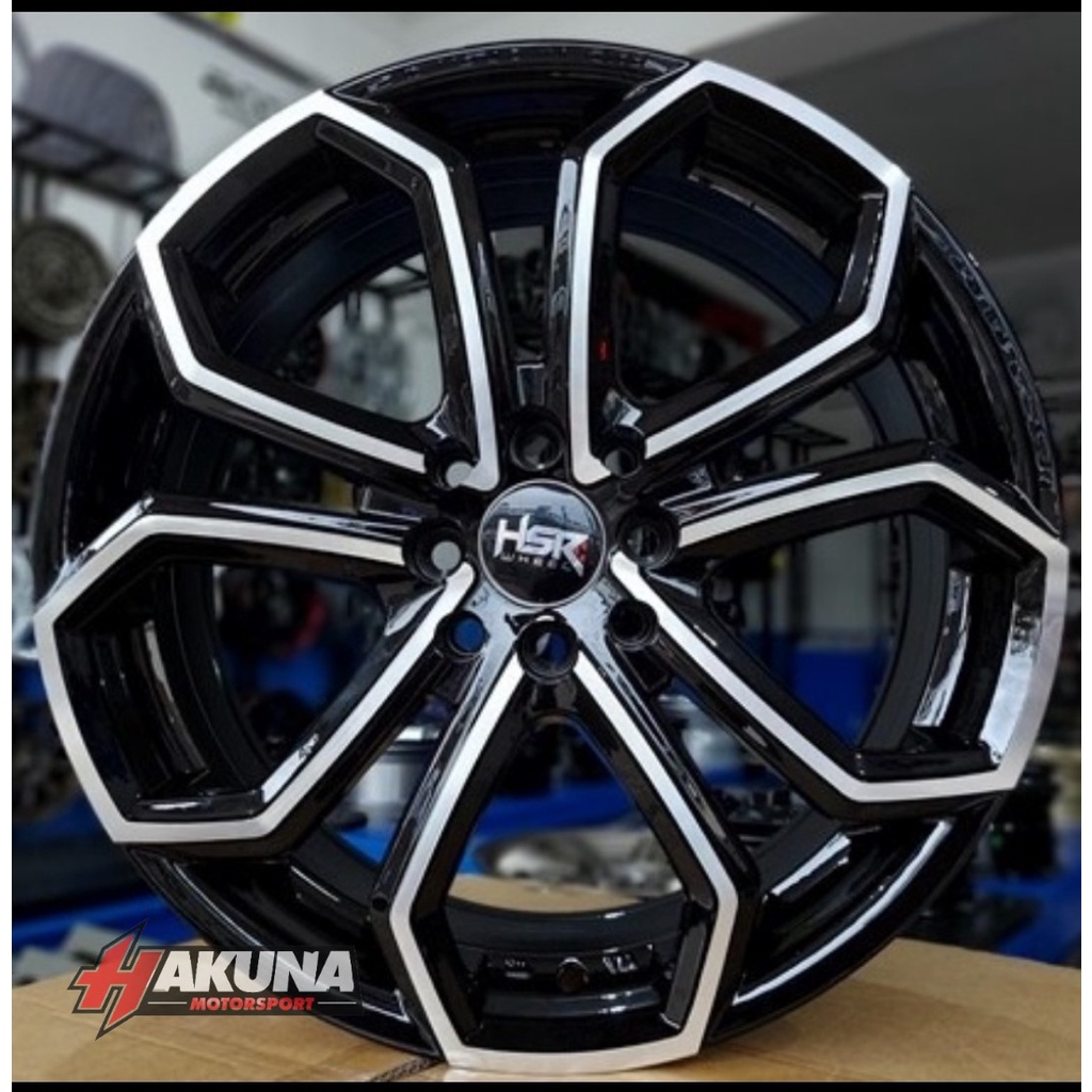 Jual Velg Mobil Racing R17 HSR YUNIKU 5089 Ring 17 Pelek Avanza Xenia ...