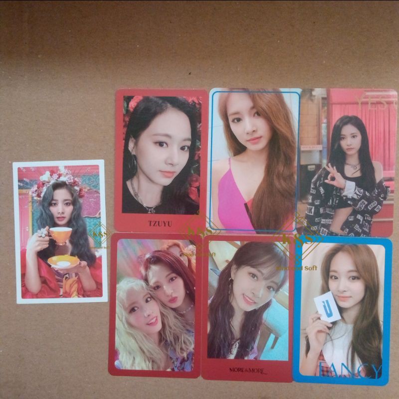TZUYU TWICE OFFICIAL PHOTOCARD MORE&MORE FEEL SPECIAL