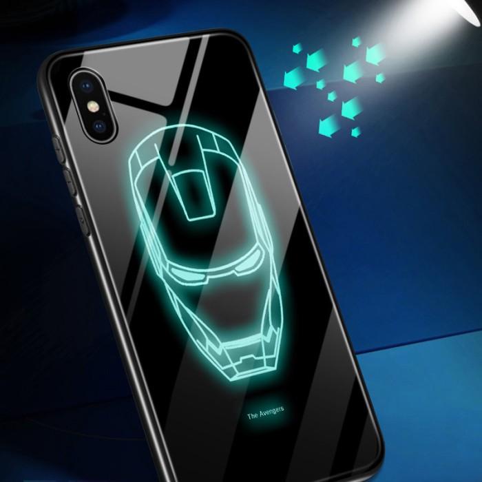 Camera | Hard Case Tempered Glass Motif Avengers Marvel Untuk Infinix Zero 8