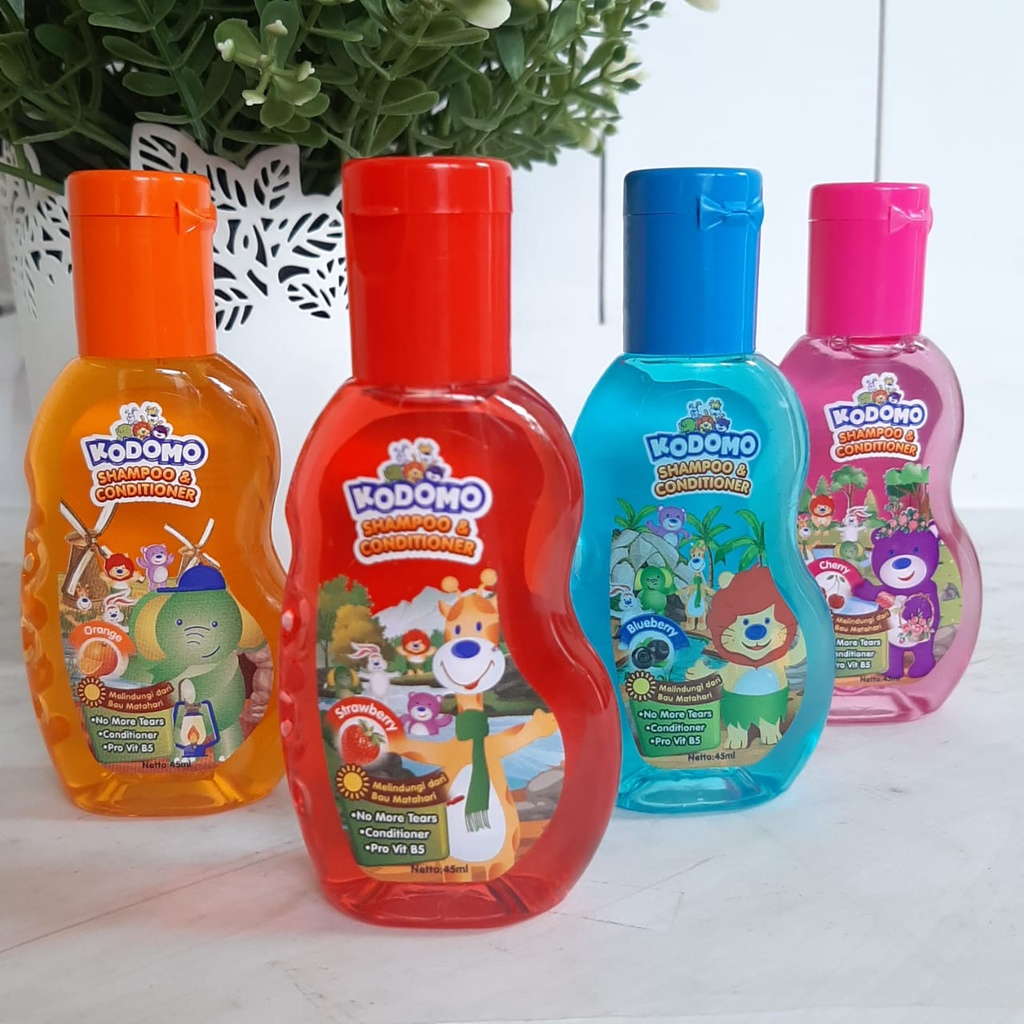 Shampoo &amp; Conditioner Anak Kodomo Gel 45ml - Shampo Kodomo