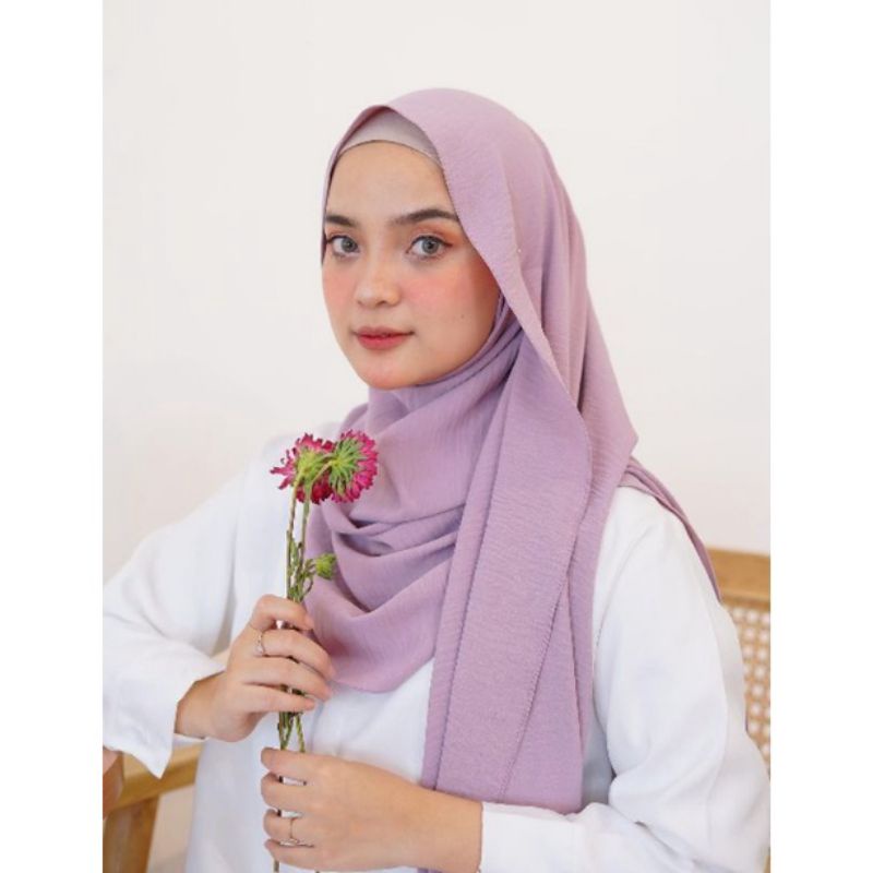 Pashmina Crincle Airflow Premium Phasmina Premium by kudungan R scarf