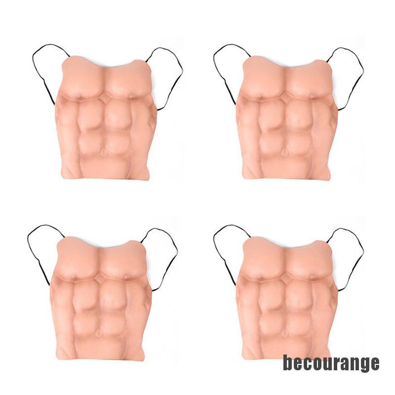 bigshop88 - Simulasi Otot Dada Perut Palsu Pria Untuk Pesta Halloween