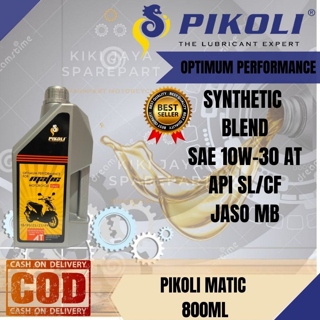 OLI OIL PIKOLI MATIC SYTHETC BLEND JASO MB 0.8L PIKOLI MATIC ORIGINAL