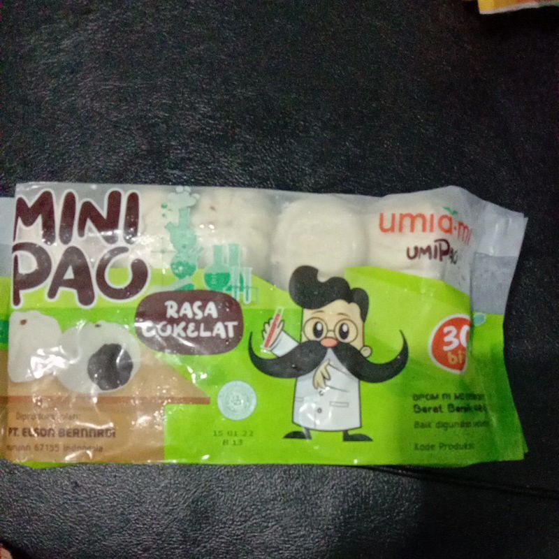 

Mini Pao rasa cokelat 380gr