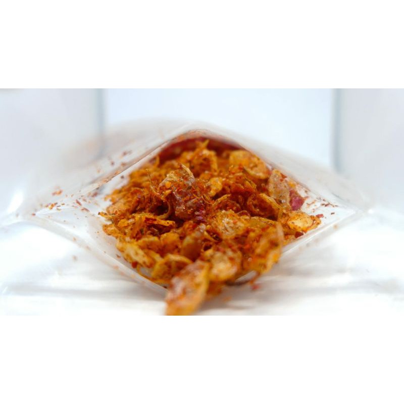 

bawang goreng dan cabe bubuk