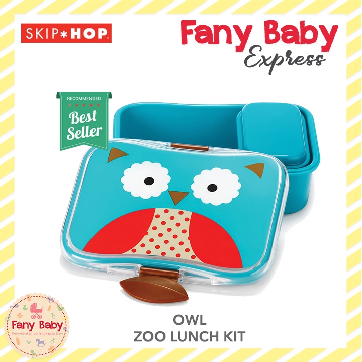 SKIP HOP ZOO LUNCH KIT ENSEMBLE POUR LE DINER 700ML