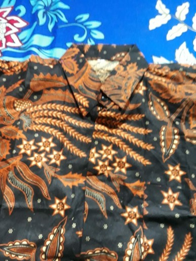 Kemeja Batik Pria Lengan Panjang Size M L Xl Xxl Bswart Batik Hrb026 Baju Batik Pria