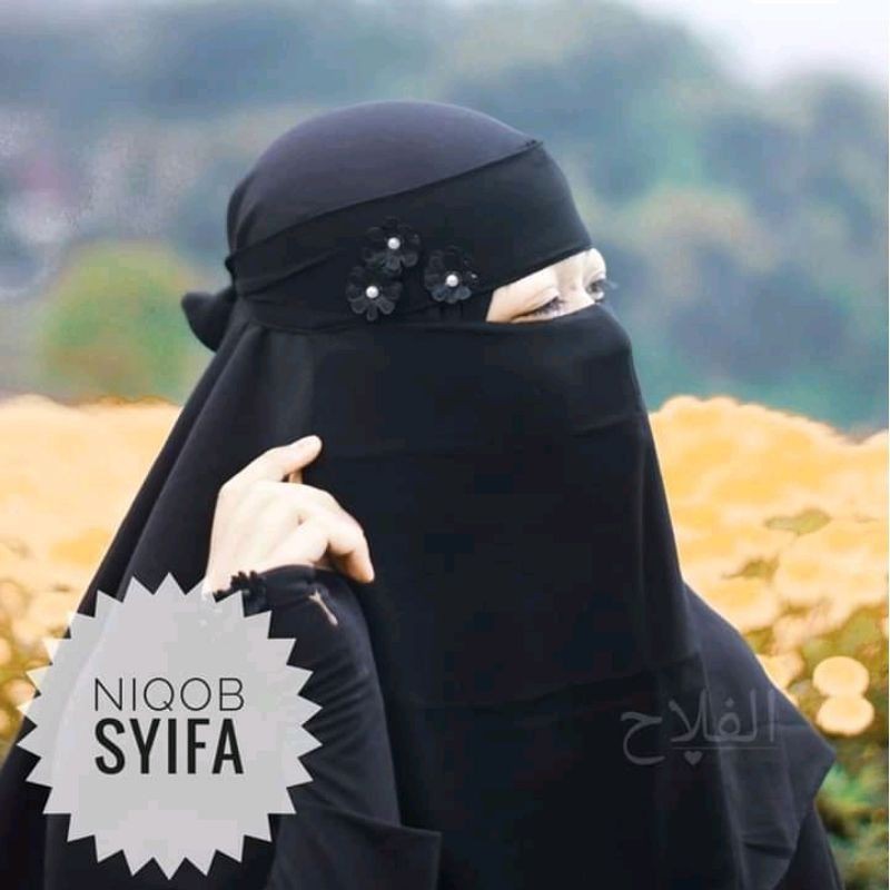 cadar niqob Syifa cadar bandana wolfis cadar bunga cadar cantik cadar motif payet