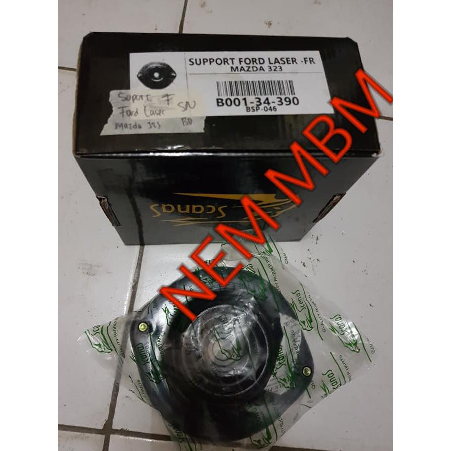 Karet support shockbreaker depan ford laser/mazda 323