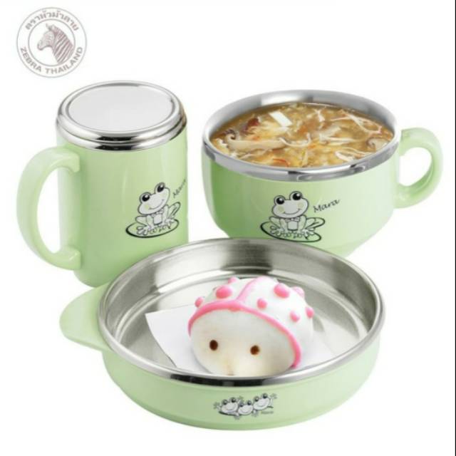 Zebra Lovely Set (184117) / Set Piring Anak

Bahan
Stainless Steel