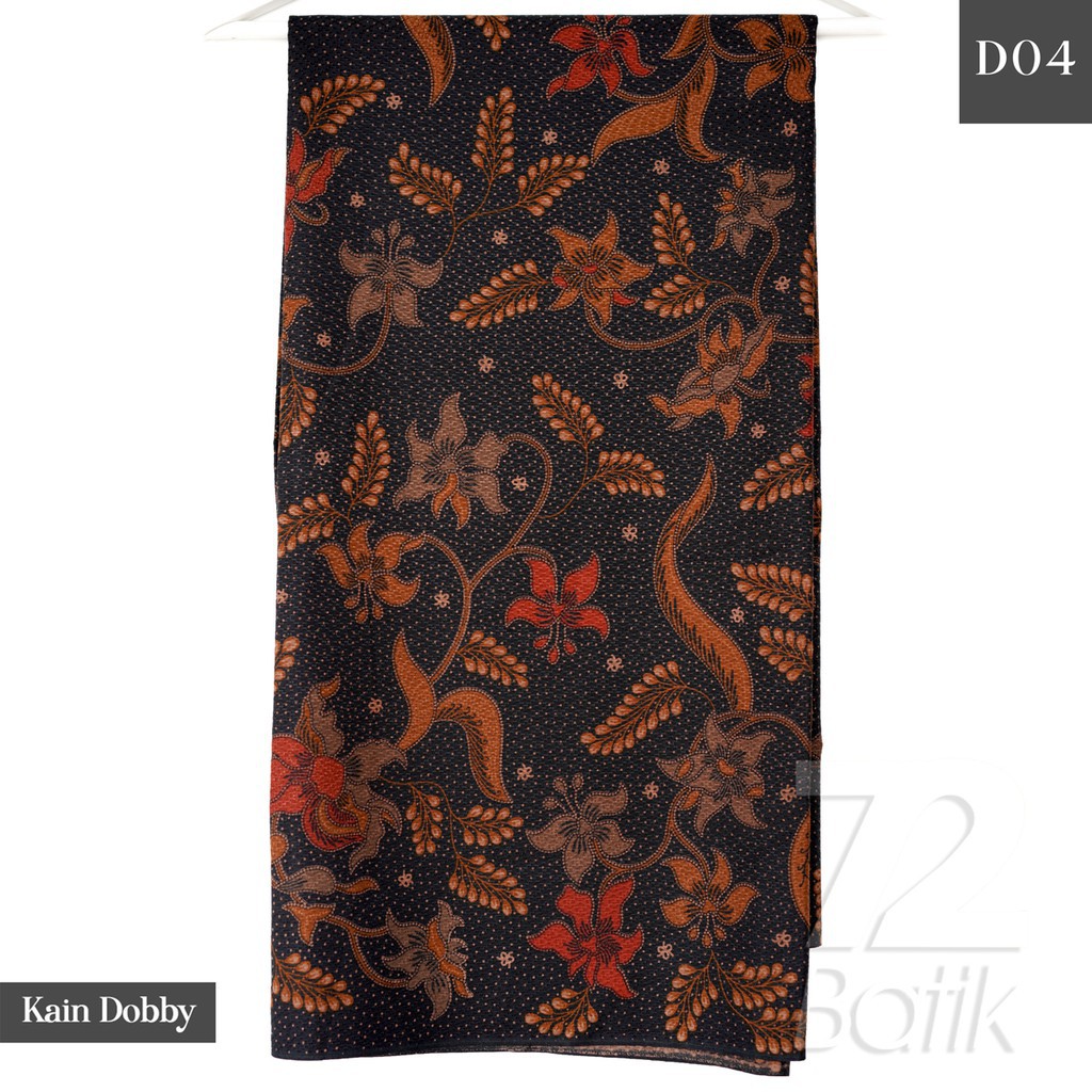 KEMEJA BATIK PRIA Lengan Pendek Motif Kembang Warna Hitam Ireng Black Orange 722613 Cap 72 - Baju Kemeja Atasan Pakaian Setelan Batik Pria Cowok Laki Laki Remaja Keluarga Kantor Lengan Pendek Modern Slimfit Slim Fit Premium Kekinian