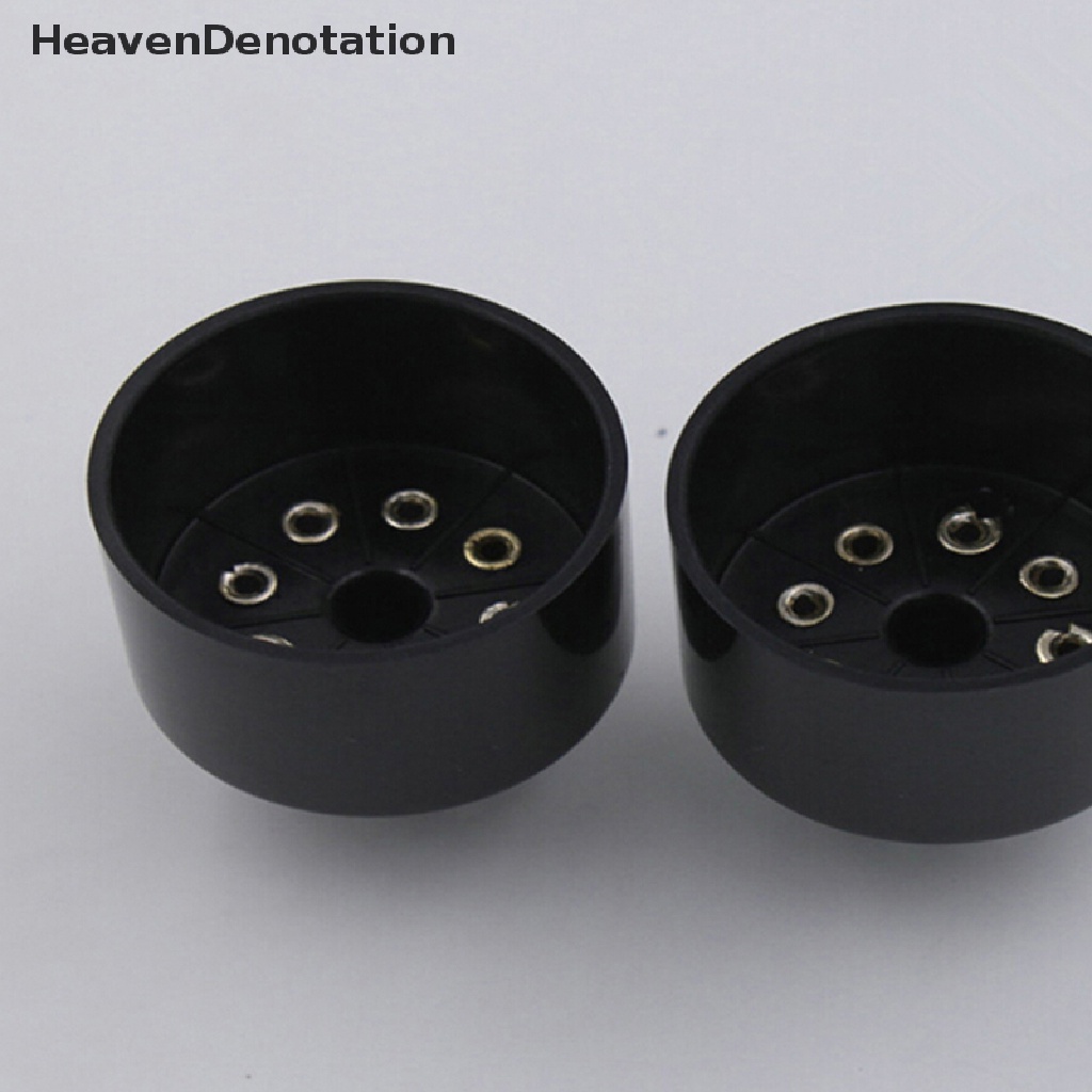 [HeavenDenotation] 1pc 8pin bakelite tube socket valve base triode rectifier forKT88 EL34 6550 6SN7